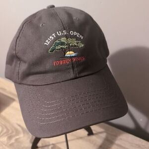 Torrey Pines‎ 121st US Open Gray Golf Tournament Hat USGA Member
